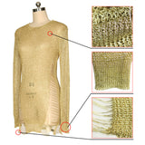 Gold Mesh dress