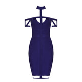 Choker Bodycon dress