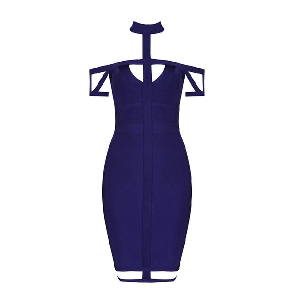 Choker Bodycon dress