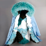 Hooded Fur Coat