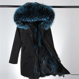 Hooded Fur Coat