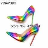 Rainbow Heels