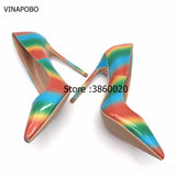 Rainbow Heels 1