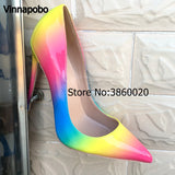 Rainbow Heels