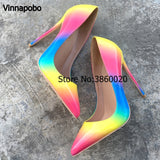 Rainbow Heels