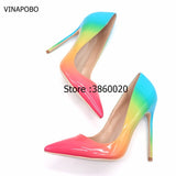 Rainbow Heels 1