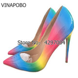 Rainbow Heels