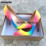 Rainbow Heels