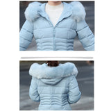 Faux Fur Down Jacket