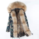 Camo Fur Parka