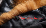 Faux Fur and Leather Jacket