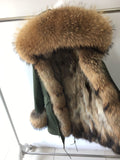 Camo Fur Parka