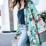 Floral  Cardigan