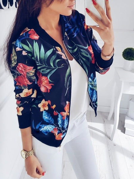 Floral  Bomber