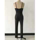 Faux Leather catsuit