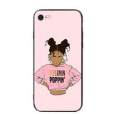 Melanin Poppin Silicone iPhone Case