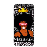 Melanin Poppin Silicone iPhone Case