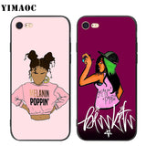 Melanin Poppin Silicone iPhone Case