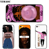 Melanin Poppin Silicone iPhone Case