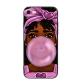 Melanin Poppin Silicone iPhone Case