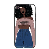 Melanin Poppin Silicone iPhone Case