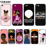 Melanin Poppin Silicone iPhone Case