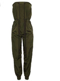 Army Green Jumpsuits