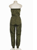 Army Green Jumpsuits