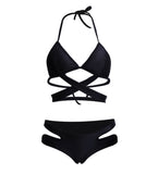 One Piece Crisscross bathing suit