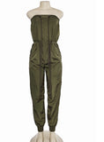 Army Green Jumpsuits