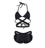 One Piece Crisscross bathing suit
