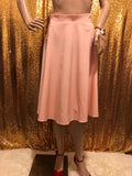 Peach skirt