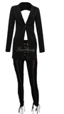 Two piece blazer set