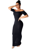 Off the shoulder dress
