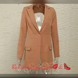 Two piece blazer set