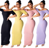 Off the shoulder dress